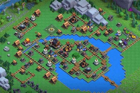 wiz clash of clans|wizard valley clash of clans layout.